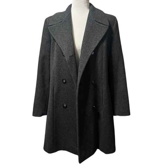Vintage Pendleton 100% Virgin Wool Coat – Charcoal – Sz 8 (S) - Picture 4 of 7